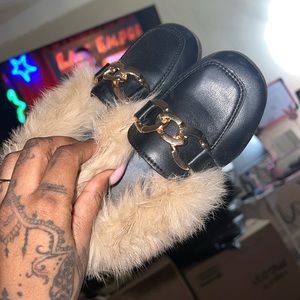 Worn Once Fur Shoes!